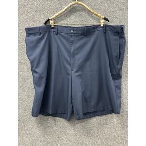 Hagger Shorts Mens 56 Blue Golf Chino Performance Moisture Wicking Cool 18 Pro
